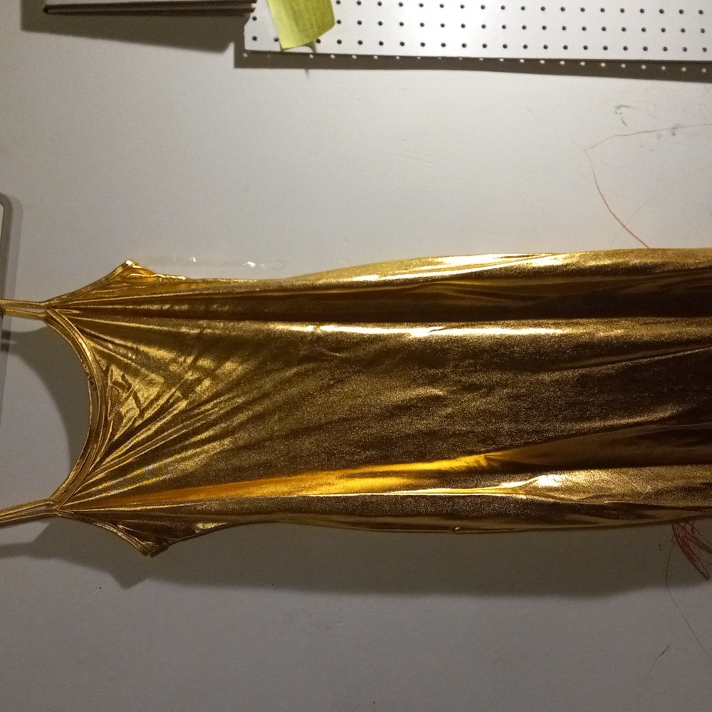 Gold Dress